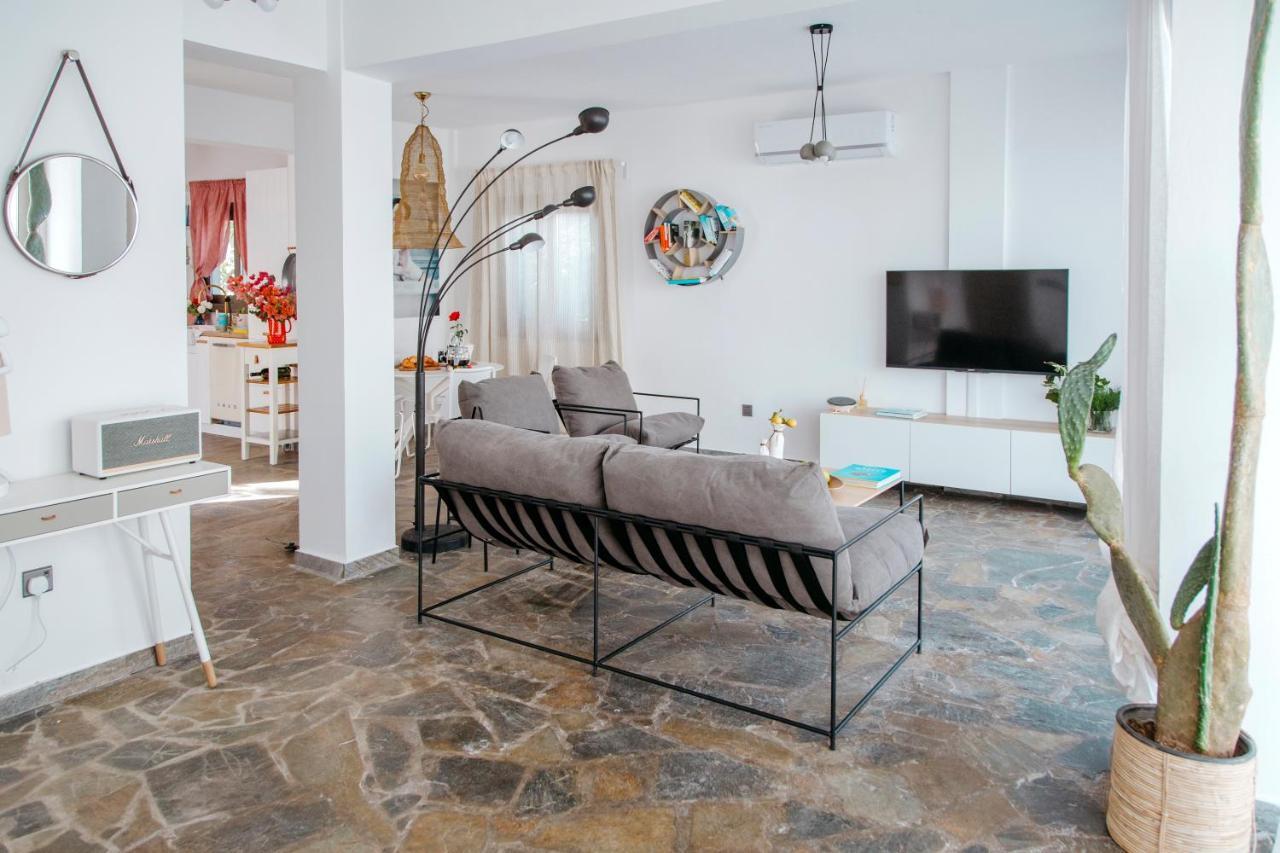 Island Home Seaside Villa パラリムニ エクステリア 写真