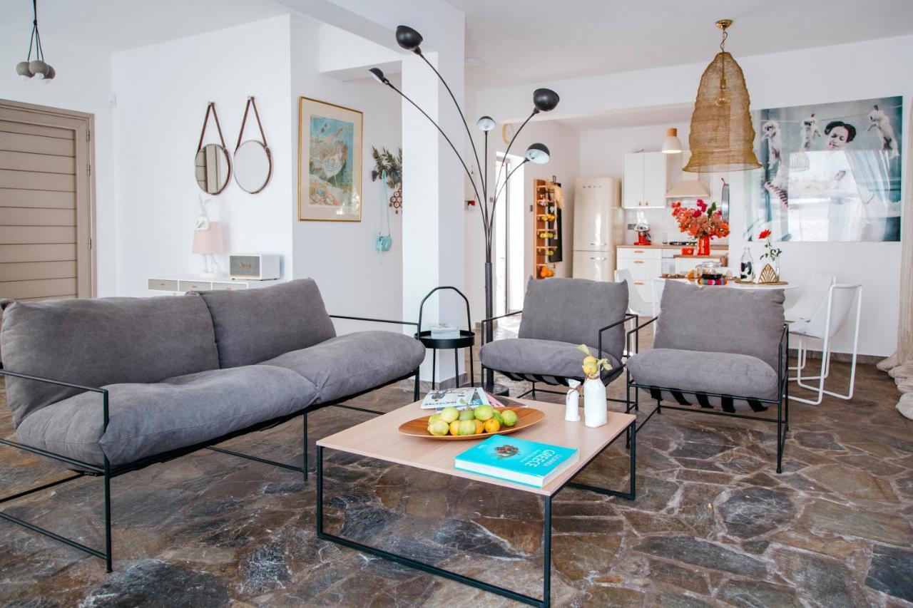 Island Home Seaside Villa パラリムニ エクステリア 写真